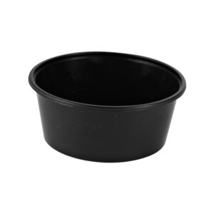 Micro round 12oz 370ml - black