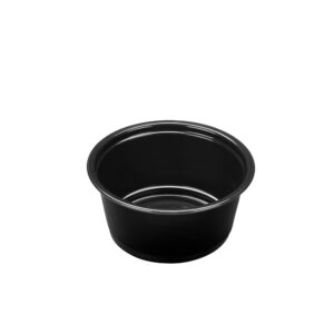 2oz sósubox - svart